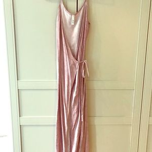 Pink wrap dress / cover up